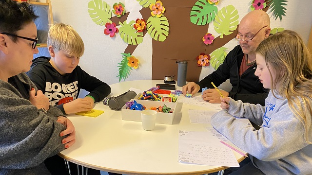 Der er masser af ting at lave i Sidevognen, når eleverne har brug for en pause fra hverdagen. Foto: Frederikssund Kommune, Mikala Tordrup